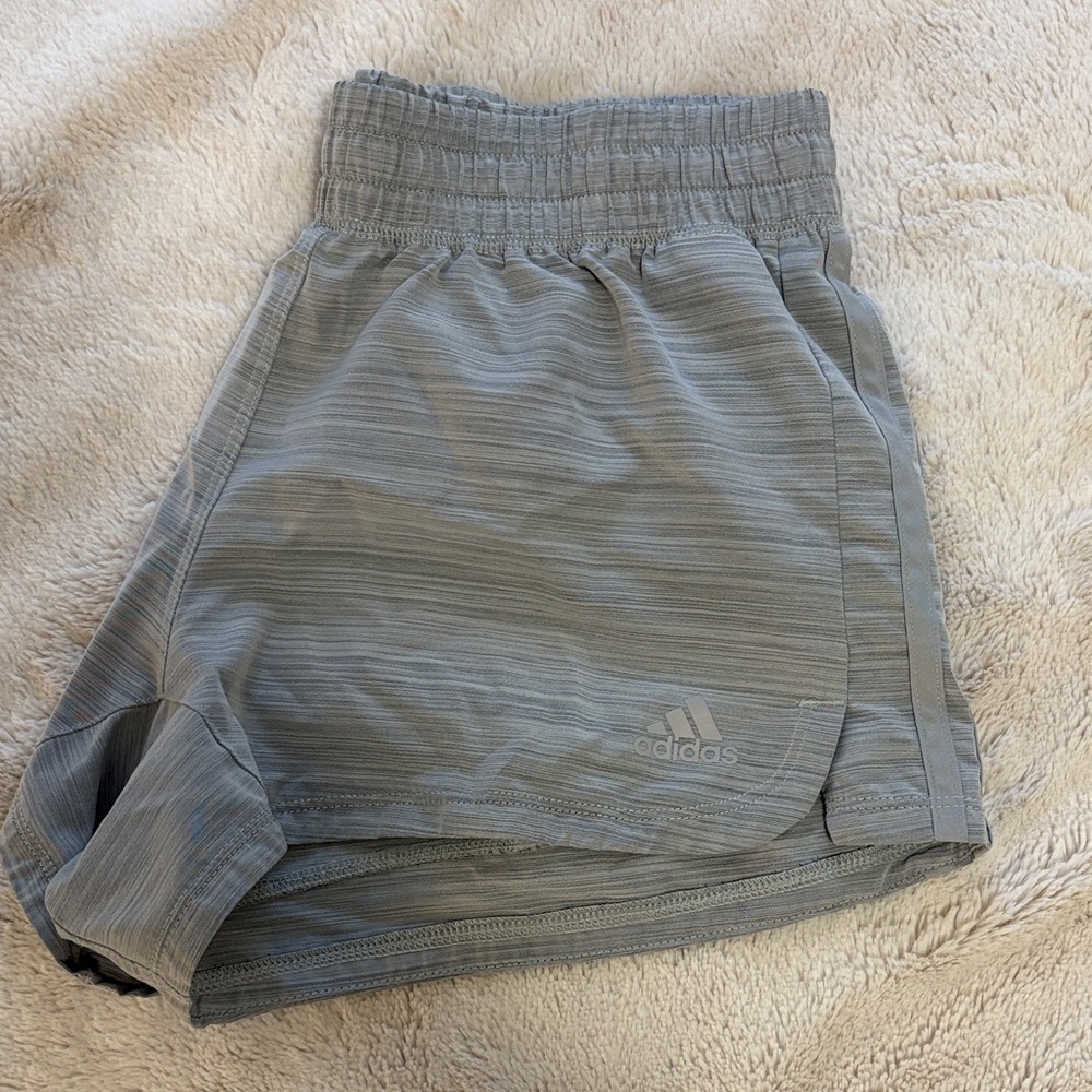 Adidas Light Gray Performance Shorts